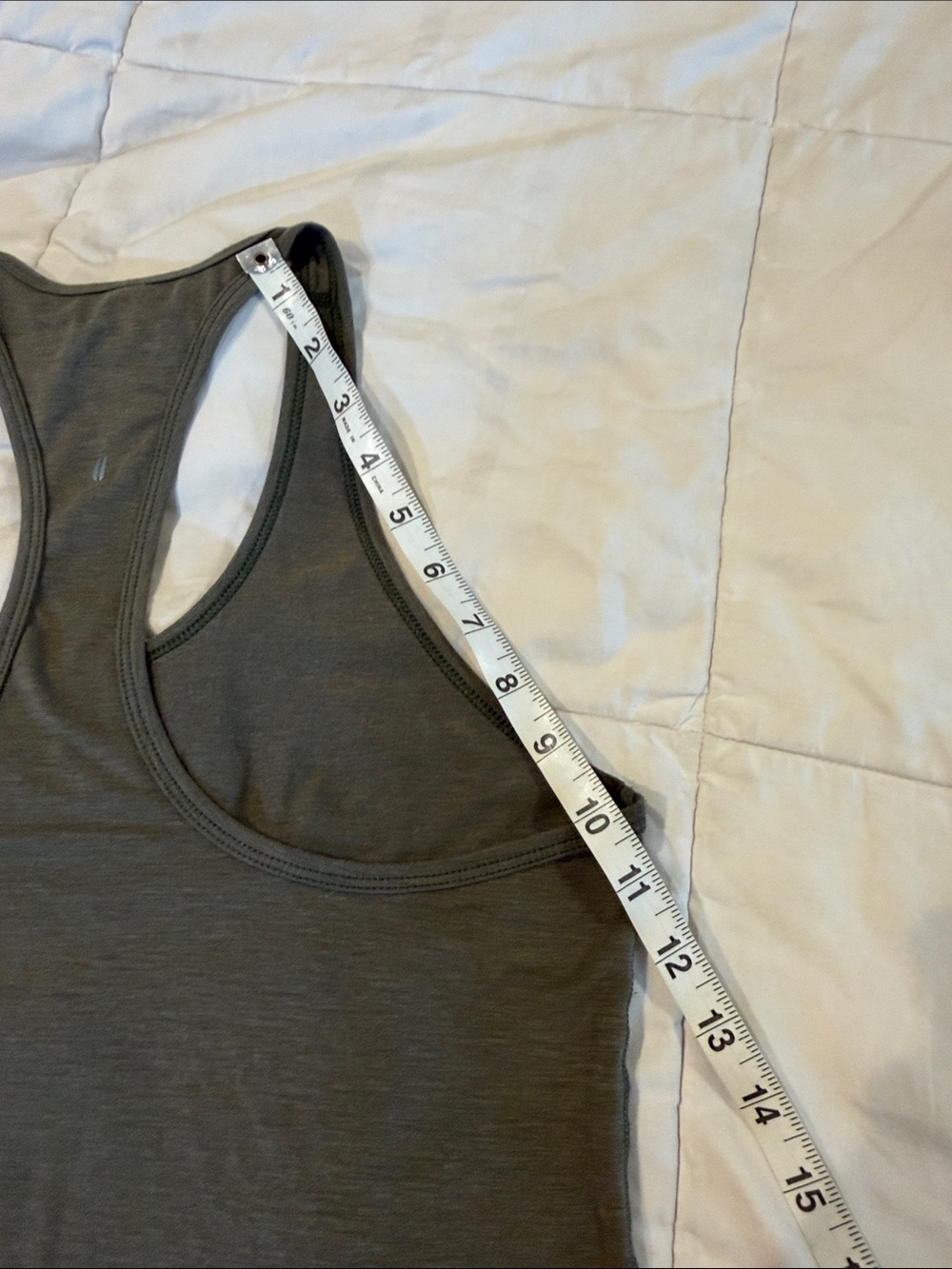 NOBULL Olive Racerback Training Tank - Picture 7 of 7